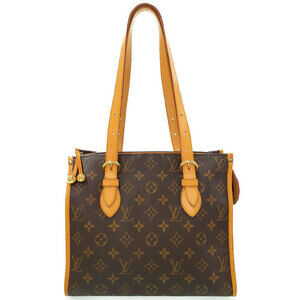 Louis Vuitton Monogram Leather Brown Popincourt Shoulder Bag
